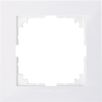 MTN4010-3625 - M-Pure Рамка 1-ная, бриллиантовый белый