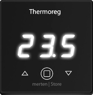 Программируемый терморегулятор THERMOREG TI-300 черный