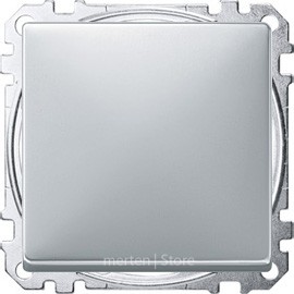 SD - Выключатель 1-клавишный, алюминий