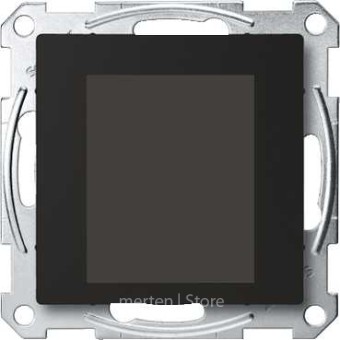 MTN6215-0310 - SM, KNX сенсорный выключатель с термостатом Multitouch Pro, чёрный