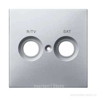 MTN299660 - SD Накладка R/TV+SAT, алюминий
