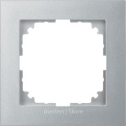 MTN4010-3660 - M-Pure Рамка 1-ная, цвет алюминия