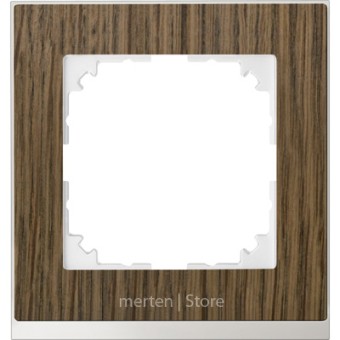 MTN4010-3674 - M-Pure Decor Рамка 1-ная, дуб/бриллиантовый белый