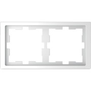 MTN4020-6535 - D-Life Рамка 2-ная, белый лотос