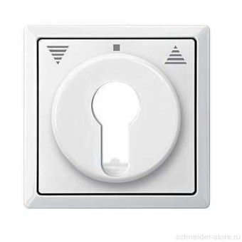 MTN319719 - SD Накладка на выключатель-кнопку для жалюзи, управл. ключом,  белый