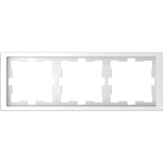 MTN4030-6535 - D-Life Рамка 3-ная, белый лотос