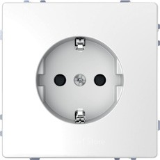 MTN2300-6035 - D-Life Розетка 2К+З 16 А, 250 В~, со шторками, белый лотос