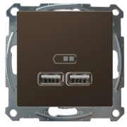 D-Life USB зарядка для портативных устройств, Мокко