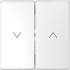 MTN3855-6035 - D-Life Клавиша-кнопка для жалюзи, белый лотос